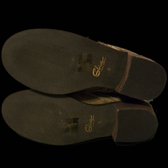 Sbicca Allman Vintage Collection Brown Two-Tone Lace-Up Ankle Boots - Picture 8 of 9